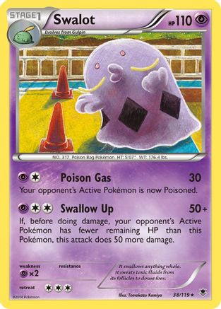 Swalot - 38/119 - Rare