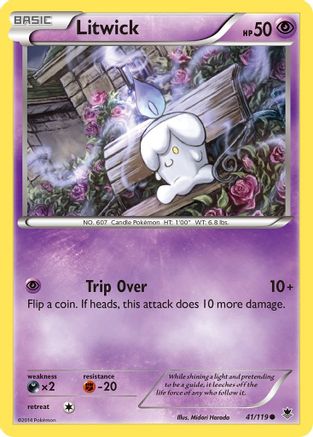Litwick - 41/119 - Common - Reverse Holo