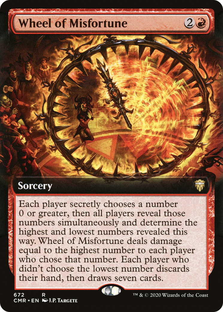 Wheel of Misfortune (Extended Art) (CMR-672)