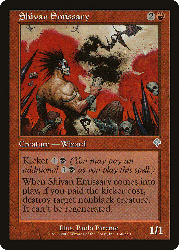 Shivan Emissary (INV-166) Foil