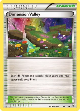 Dimension Valley - 93/119 - Uncommon - Reverse Holo