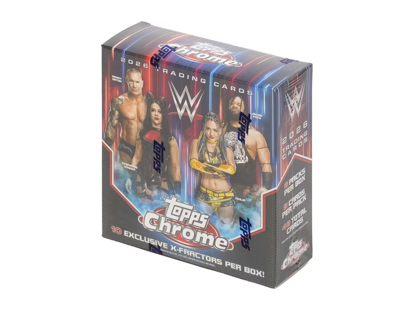 2026 Topps Chrome WWE Wrestling Mega Box