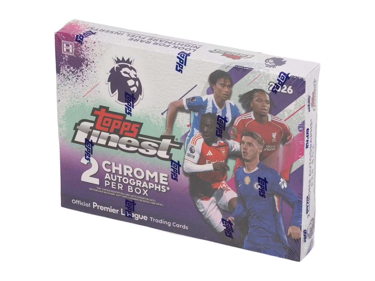 2026 Topps Finest Premier League EPL Soccer Hobby Box