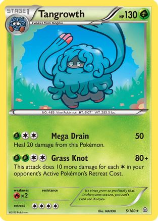 Tangrowth - 5/160 - Rare