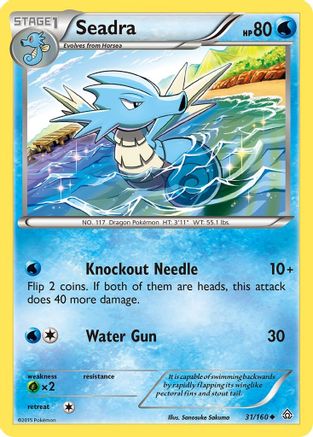 Seadra - 31/160 - Uncommon