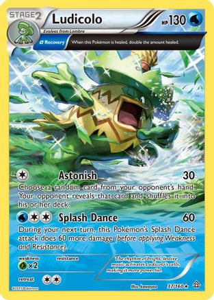 Ludicolo (Alpha) - 37/160 - Rare