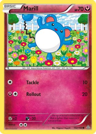 Marill - 102/160 - Common