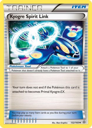 Kyogre Spirit Link - 132/160 - Uncommon