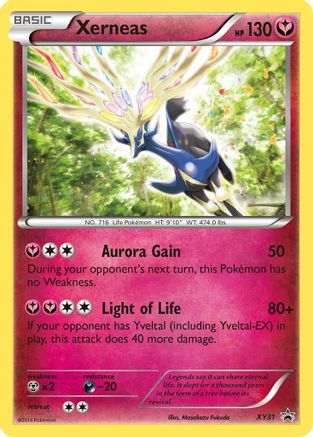 Xerneas XY31 - Holofoil XY Promos - Promo