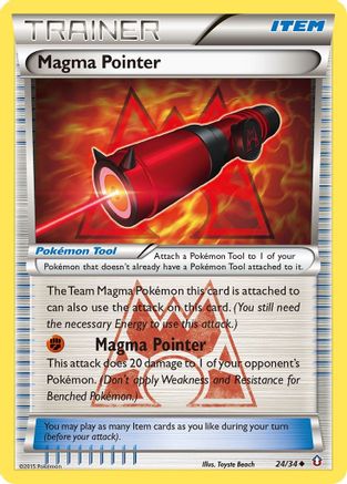 Magma Pointer - 24/34 - Uncommon