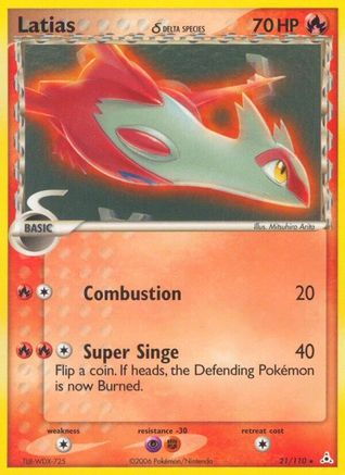 Latias 021/110 - Holofoil Deck Exclusives - Holo Rare