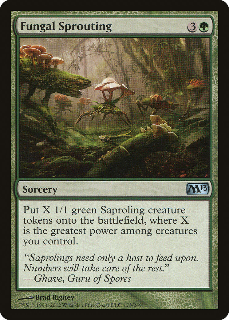 Fungal Sprouting (M13-173) Foil