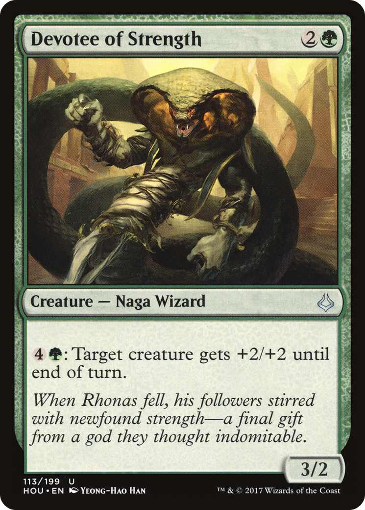 Devotee of Strength (HOU-113)