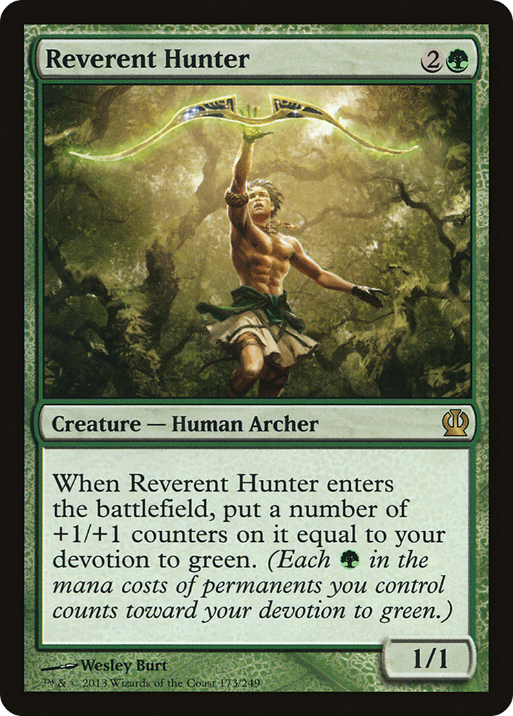 Reverent Hunter (THS-173) Foil