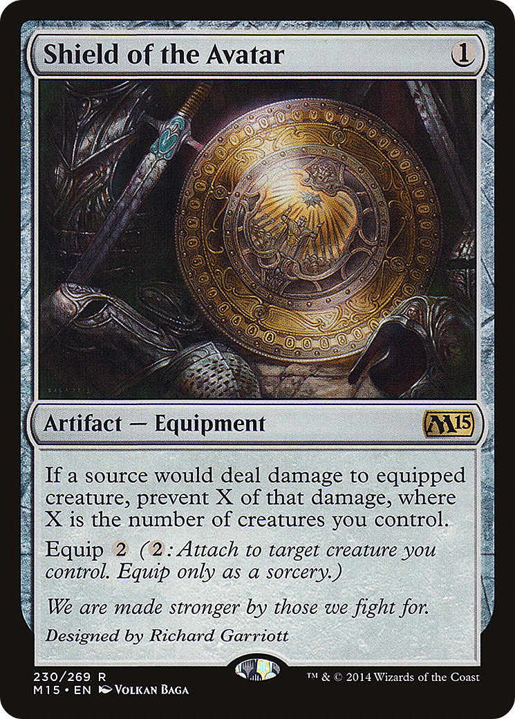 Shield of the Avatar (M15-230) Foil
