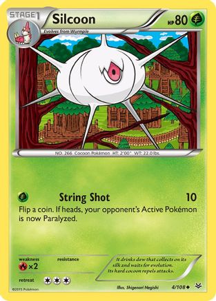 Silcoon - 4/108 - Uncommon
