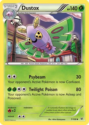 Dustox (7) - 7/108 - Uncommon