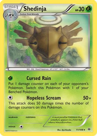 Shedinja - 11/108 - Rare
