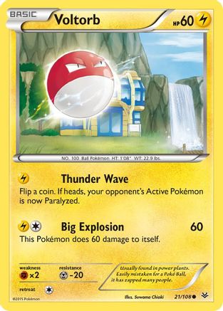 Voltorb - 21/108 - Common