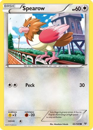 Spearow - 65/108 - Common