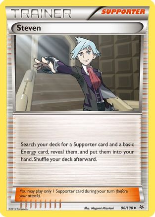 Steven - 90/108 - Uncommon - Reverse Holo