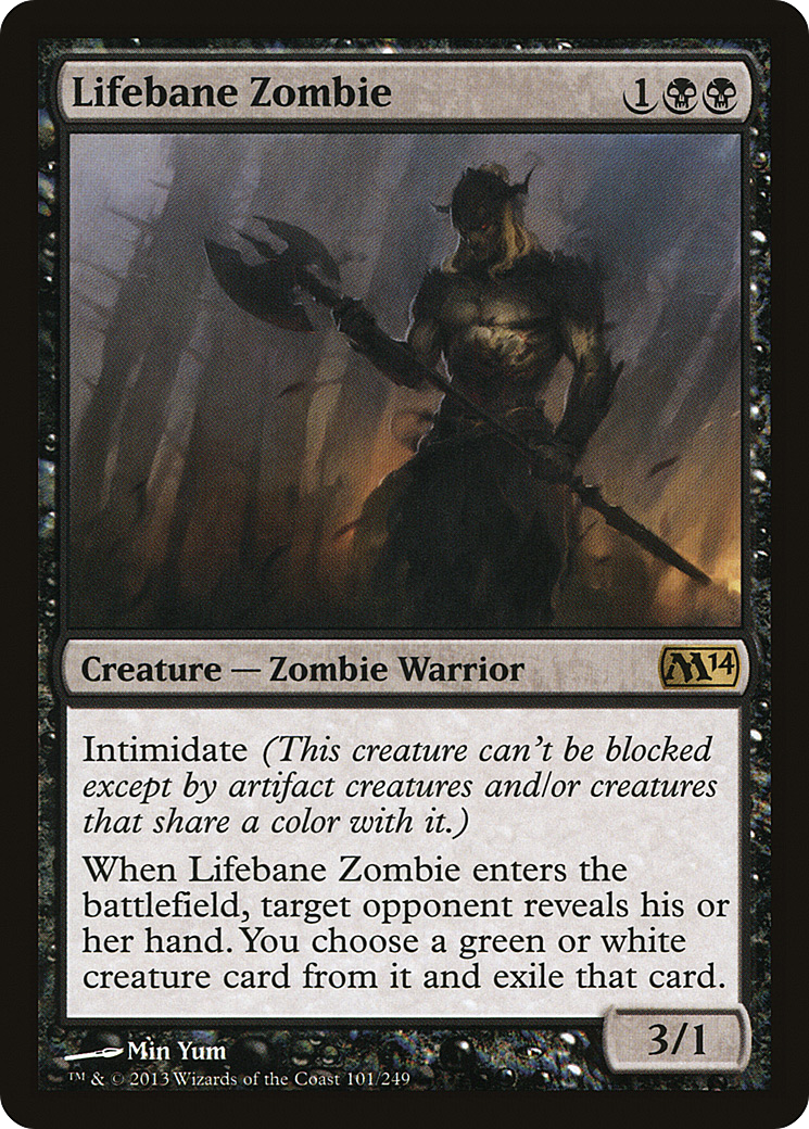 Lifebane Zombie (M14-101) Foil
