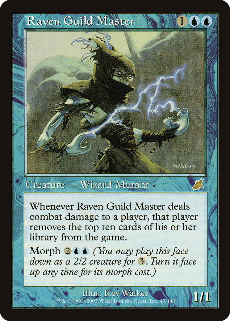 Raven Guild Master (SCG-047) Foil