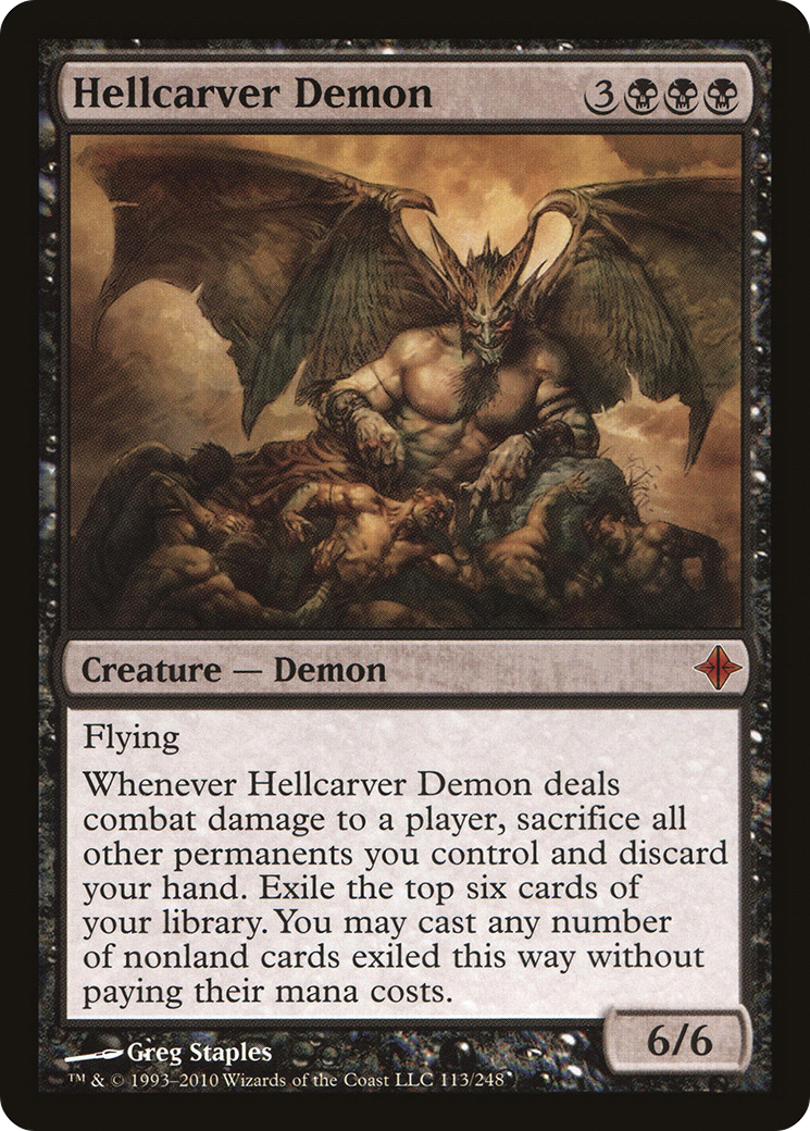 Hellcarver Demon (ROE-113) Foil