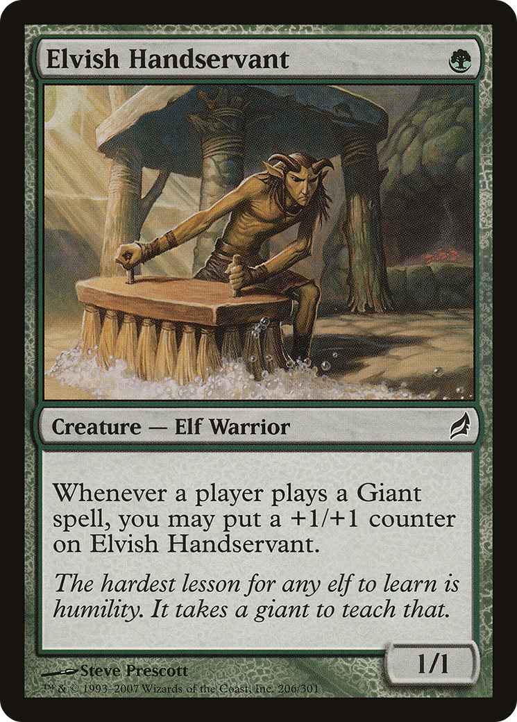 Elvish Handservant (LRW-206) Foil