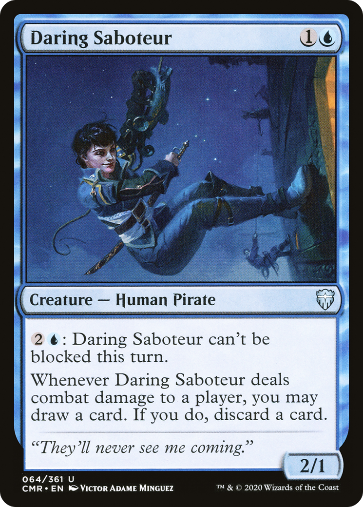 Daring Saboteur (CMR-064) Foil
