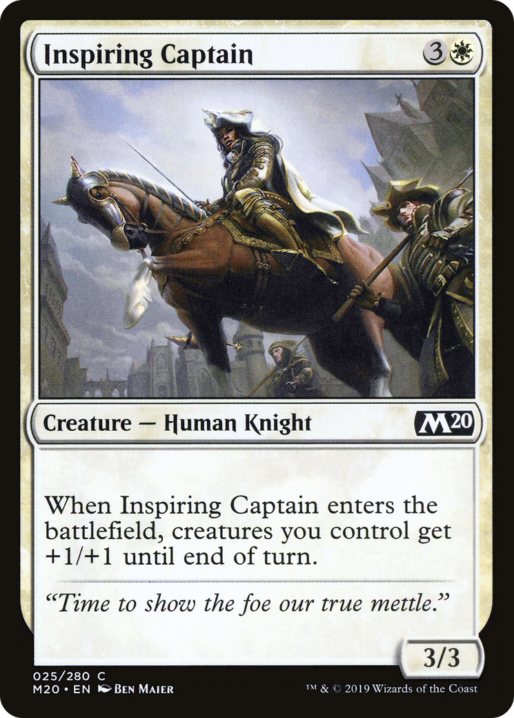 Inspiring Captain (M20-025) Foil