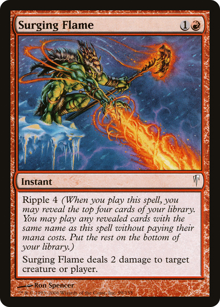 Surging Flame (CSP-099) Foil