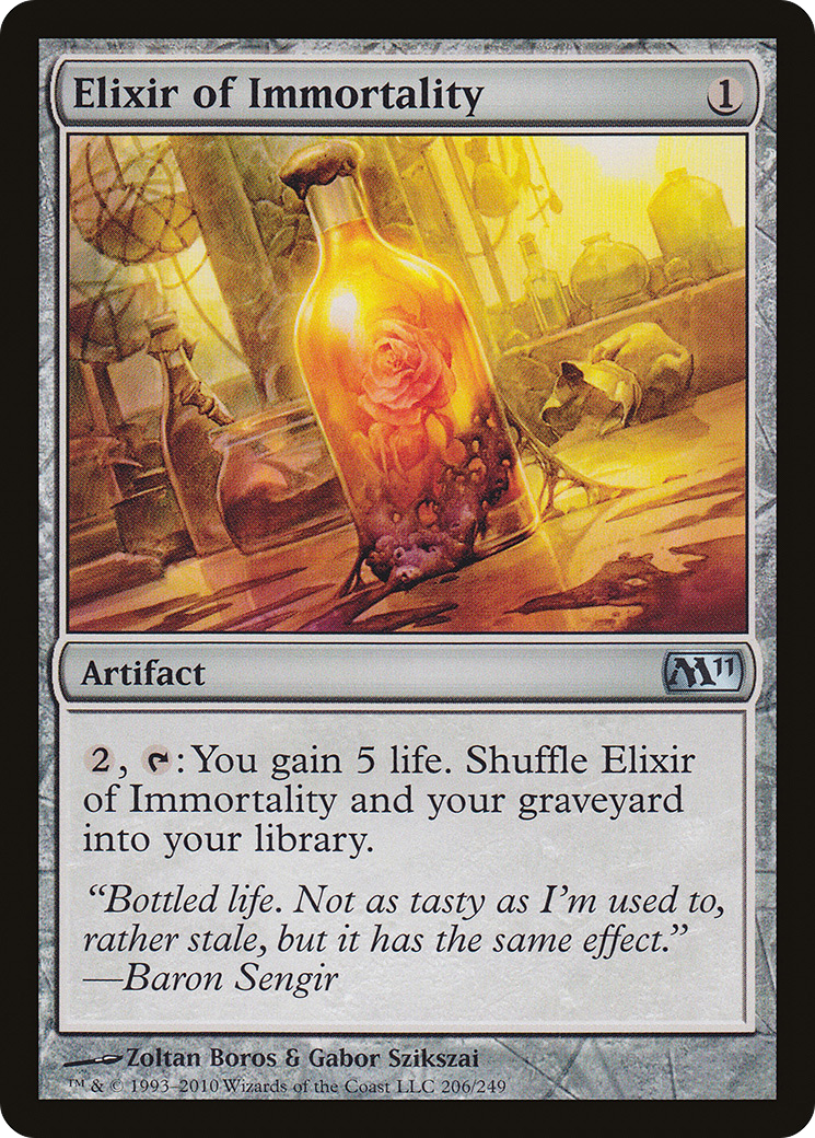 Elixir of Immortality (M11-206) Foil
