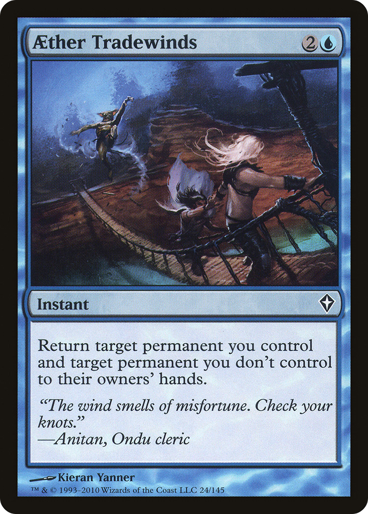 Aether Tradewinds (WWK-024) Foil