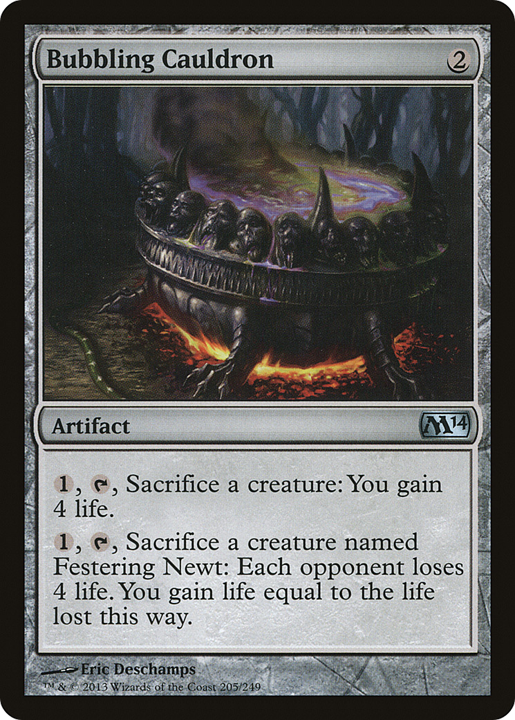 Bubbling Cauldron (M14-205) Foil
