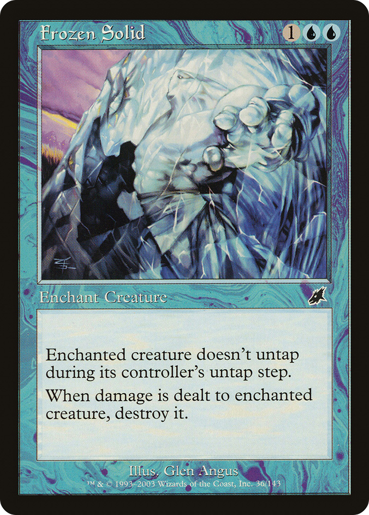Frozen Solid (SCG-036) Foil