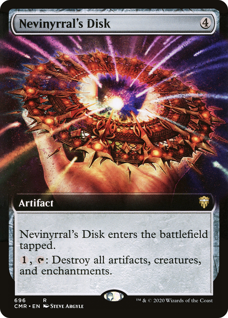 Nevinyrral's Disk (Extended Art) (CMR-696) Foil