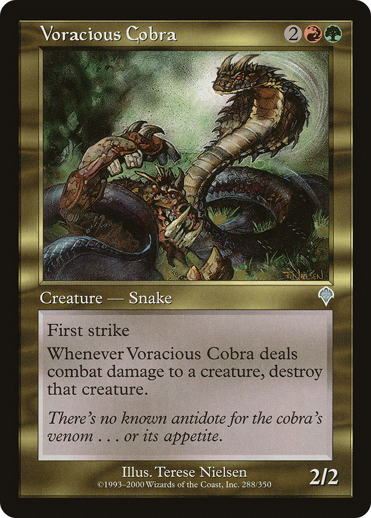 Voracious Cobra (INV-288) Foil