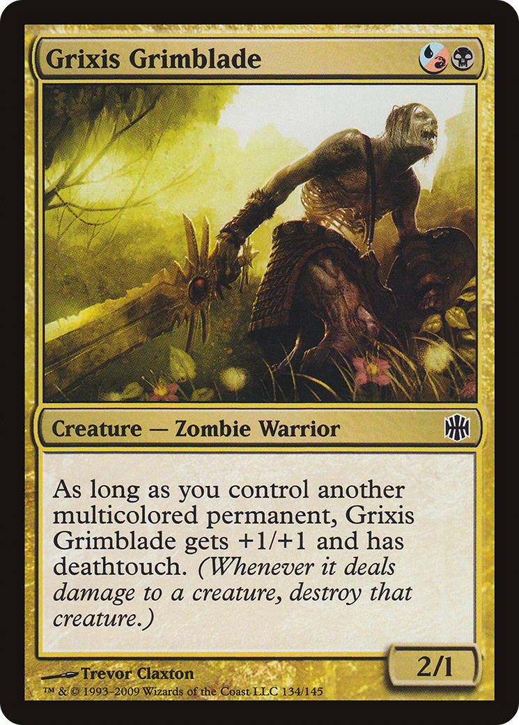 Grixis Grimblade (ARB-134) Foil
