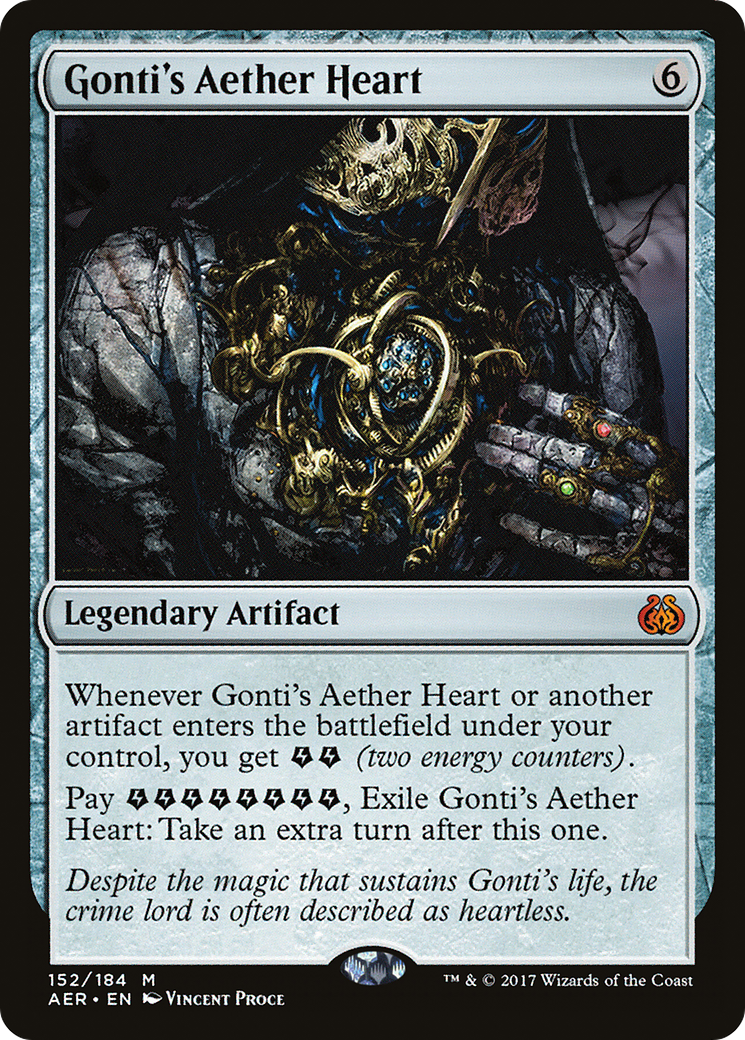 Gonti's Aether Heart (AER-152) Foil
