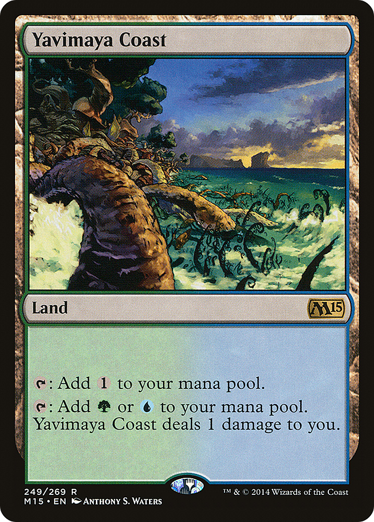 Yavimaya Coast (M15-249) Foil