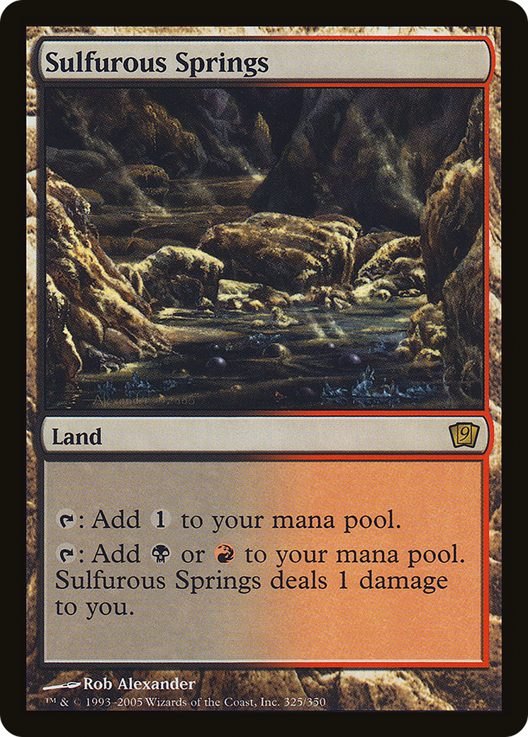 Sulfurous Springs (9ED-325) Foil