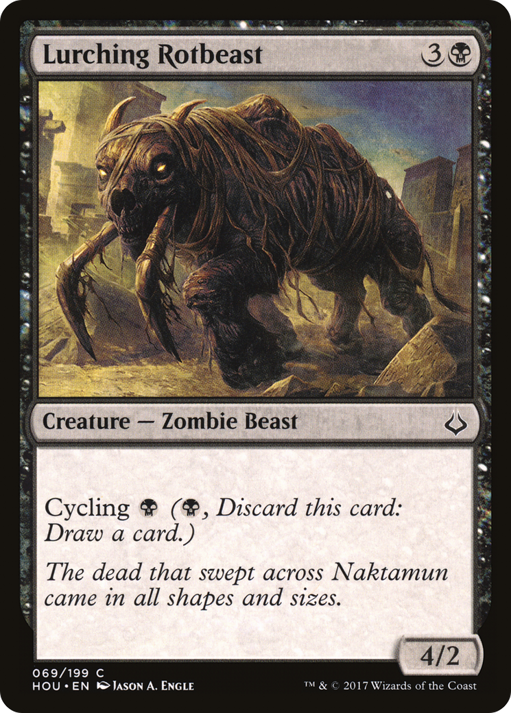 Lurching Rotbeast (HOU-069) Foil
