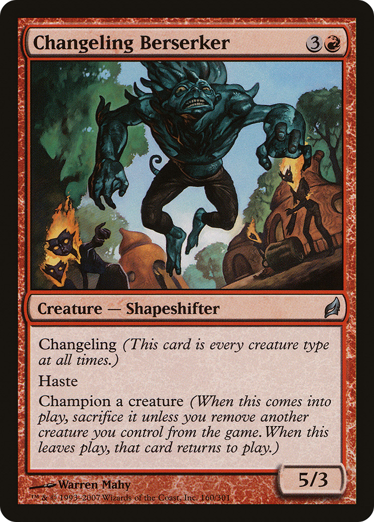 Changeling Berserker (LRW-160) Foil