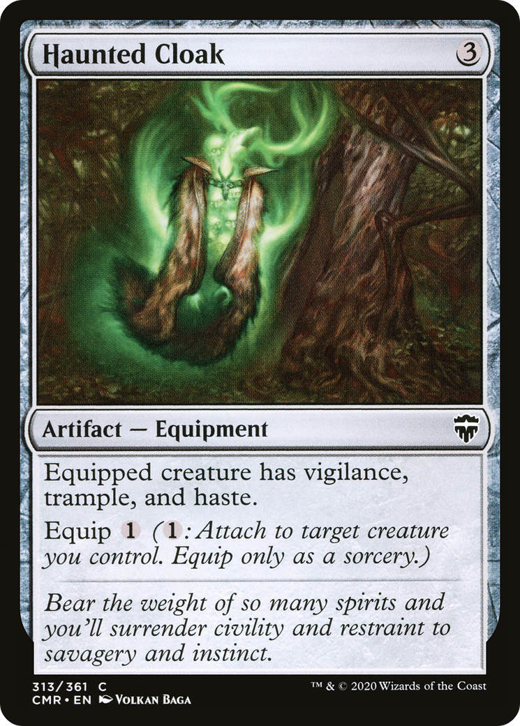 Haunted Cloak (CMR-313) Foil