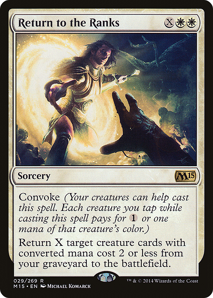 Return to the Ranks (M15-029) Foil