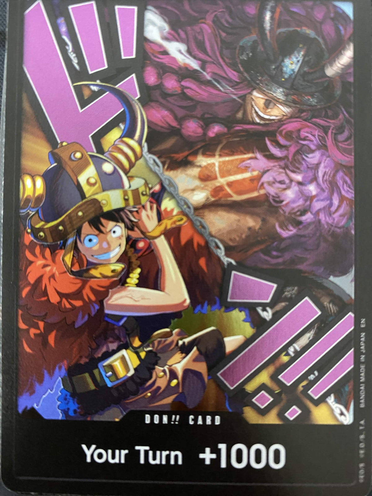 DON!! Card (Alternate Art) (Luffy and Loki)