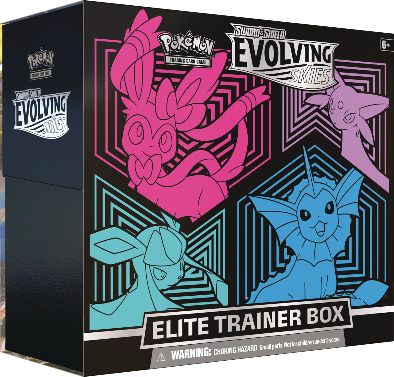Pokémon TCG Sword & Shield Evolving Skies Elite Trainer Box (Glaceon/Vaporeon/Sylveon/Espeon)