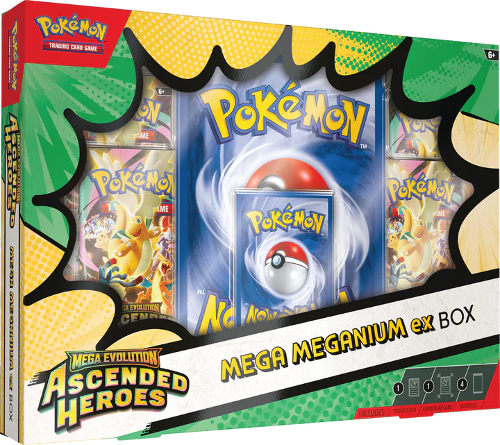 Pokemon - Mega Evolution - Ascended Heroes - Mega Meganium ex Box