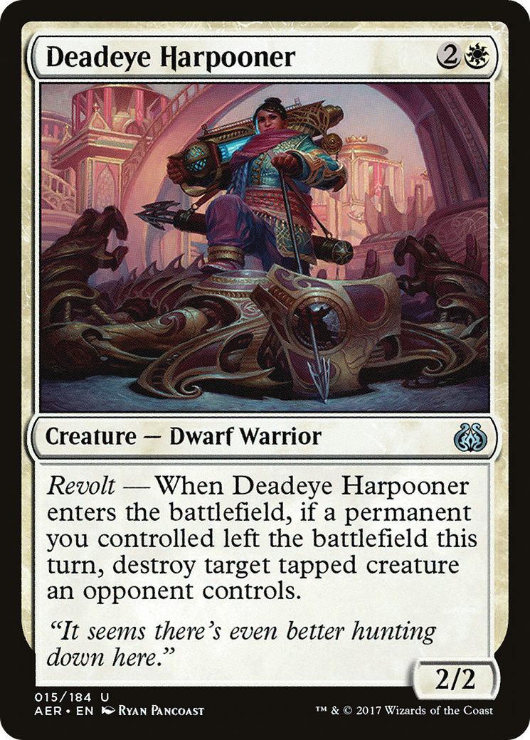 Deadeye Harpooner (AER-015) Foil